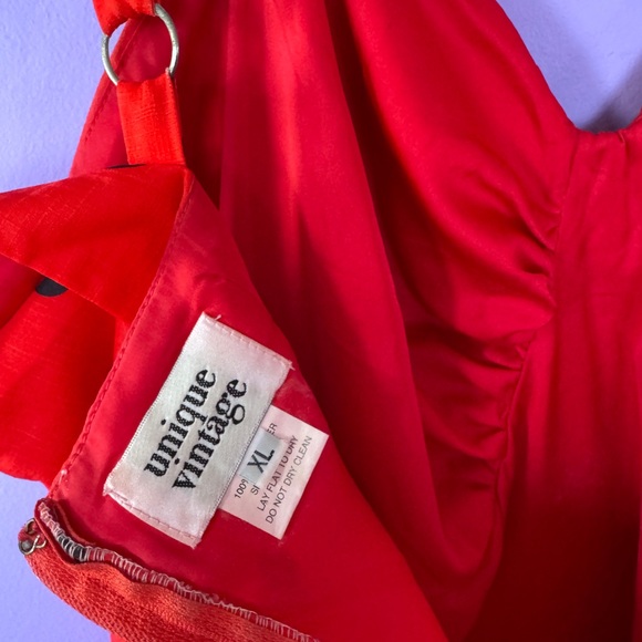 Red and Green Watermelon Dress - Picture 3 of 3